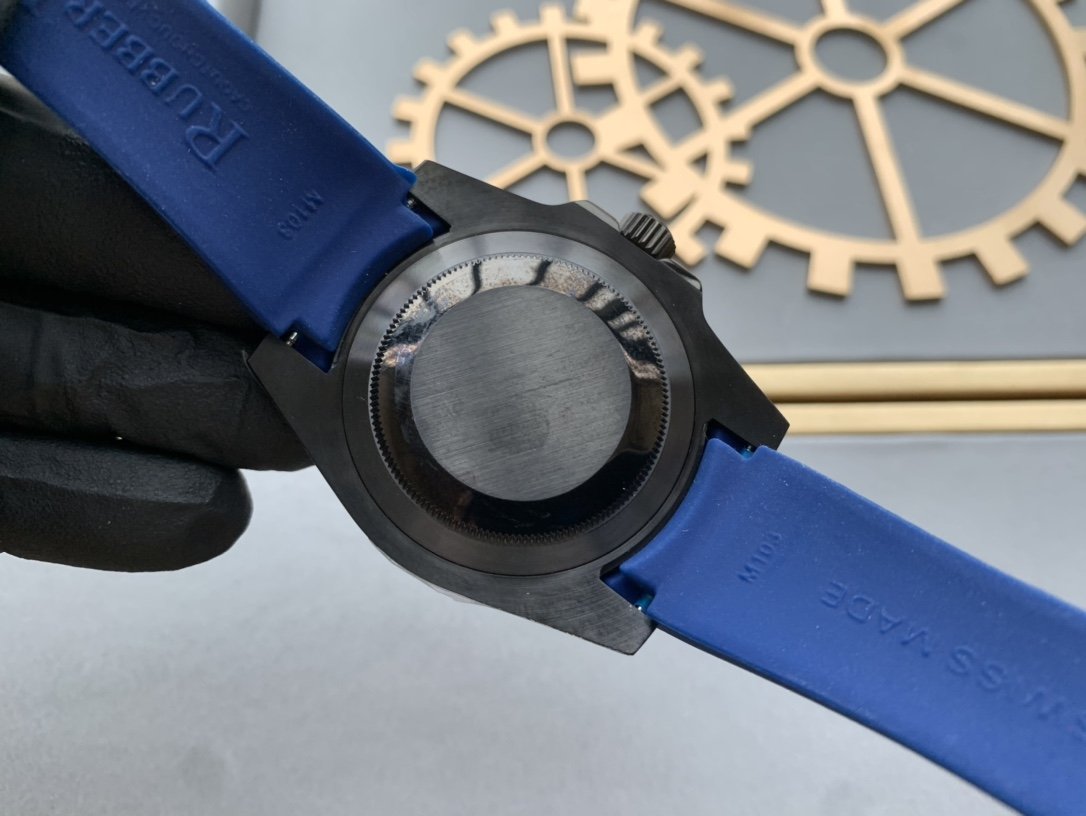 SUBMARINER DATE 41 BLACK CASE BLUE DIAL