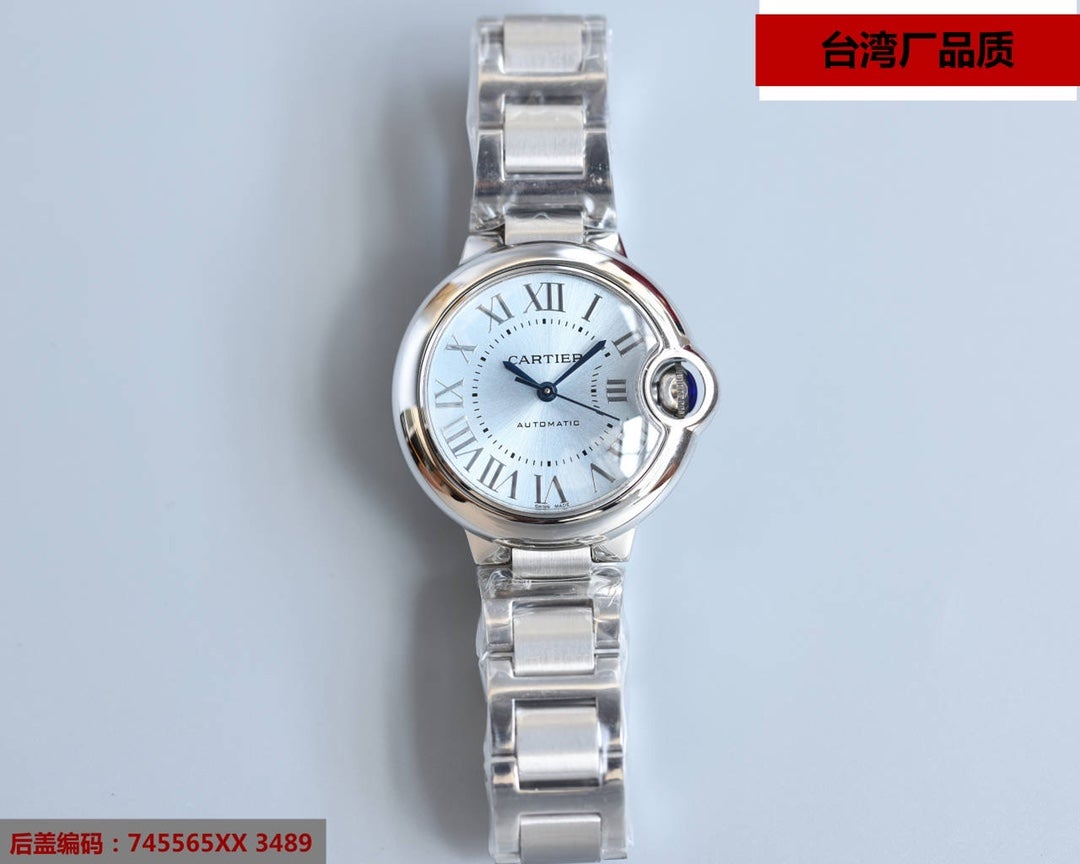 BALLON BLEU 33MM STEEL ICE BLUE DIAL