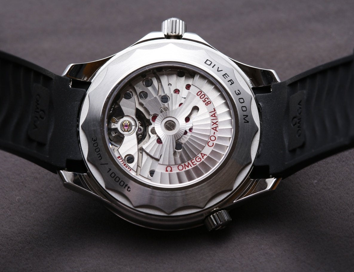 SEAMASTER DIVER 300 GREY DIAL BLACK RUBBER