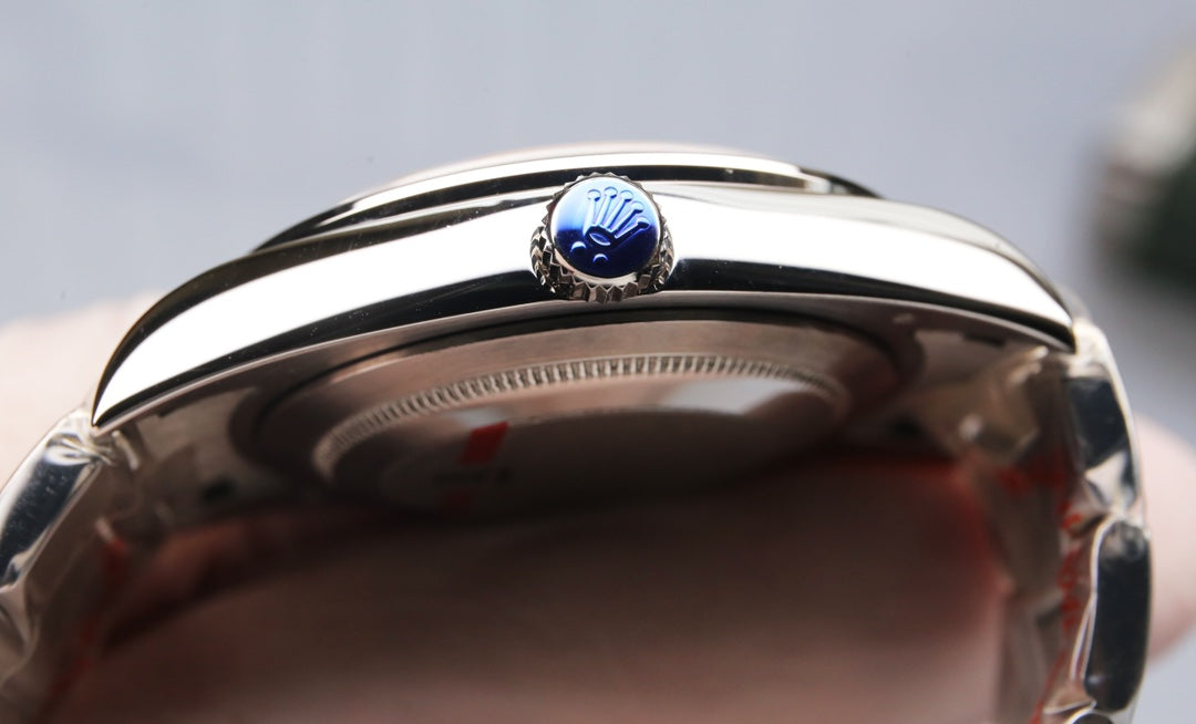 Rolex Datejust 41mm Silver Blue Dial