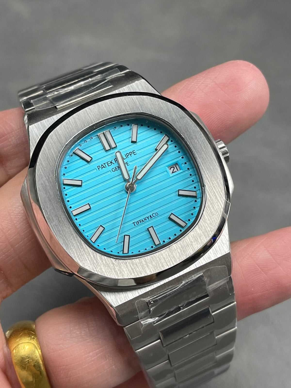 Patek Philippe Nautilus Tiffany & Co Blue Dial