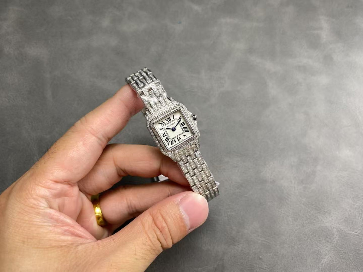 Cartier Panthère de Cartier Medium White Gold 415 Diamonds
