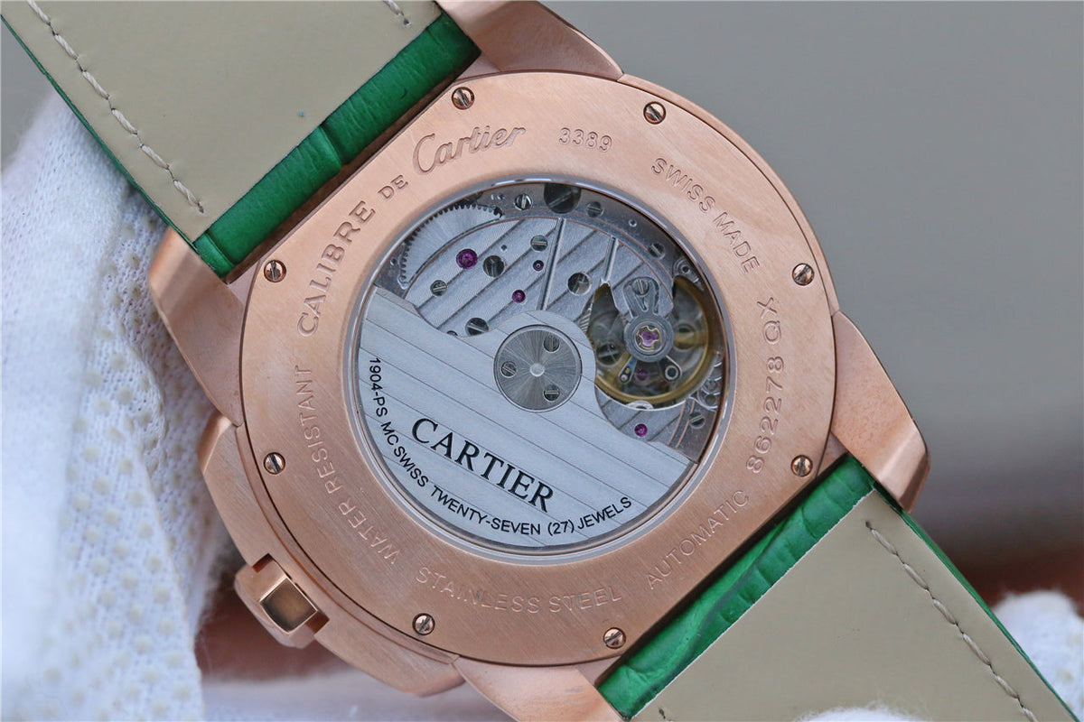 CALIBRE DIVER 42 AUTOMATIC ROSE GOLD CASE WHITE DIAL