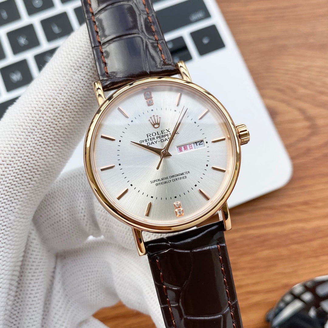 DAY DATE 39MM LEATHER