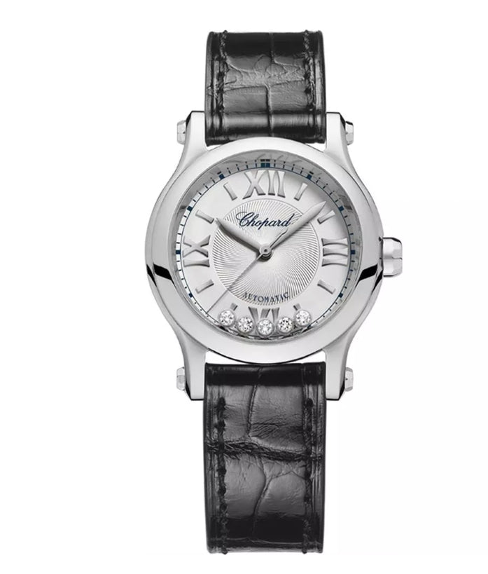 Chopard Happy Sport 278573 30mm Silver White Dial