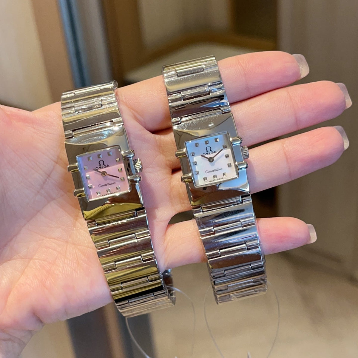 Omega Constellation 22mm Silver