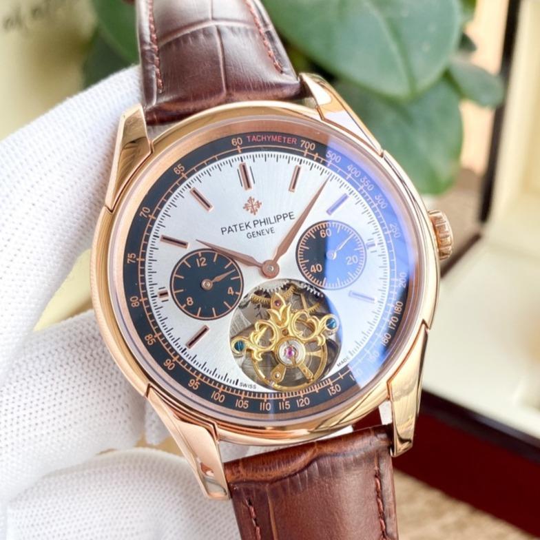 PATEK TOURBILLON LEATHER STRAP