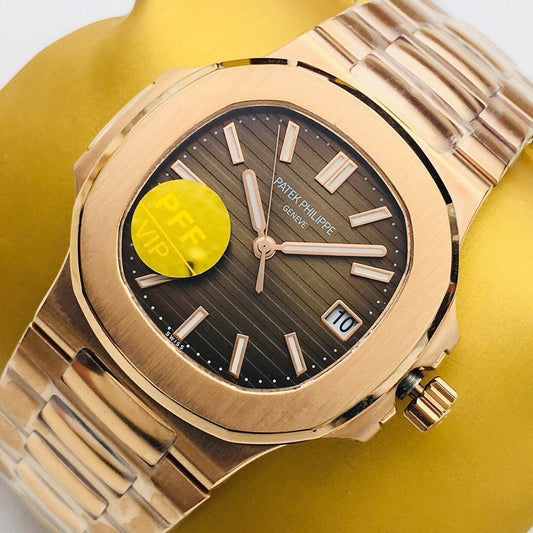 PATEK NAUTILUS 5711 ROSE GOLD BROWN DIAL