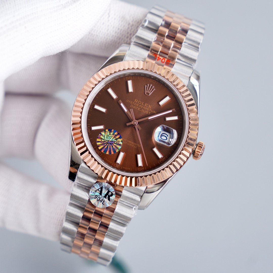 DATEJUST 41MM TWO-TONE ROSE GOLD JUBILEE BRACELET