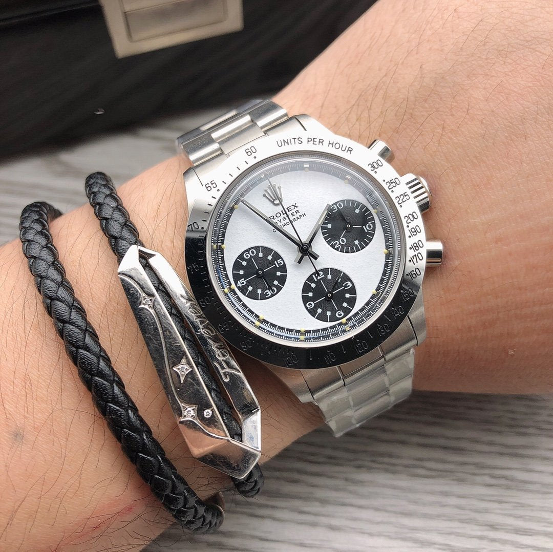 DAYTONA 37MM VINTAGE STAINLESS STEEL