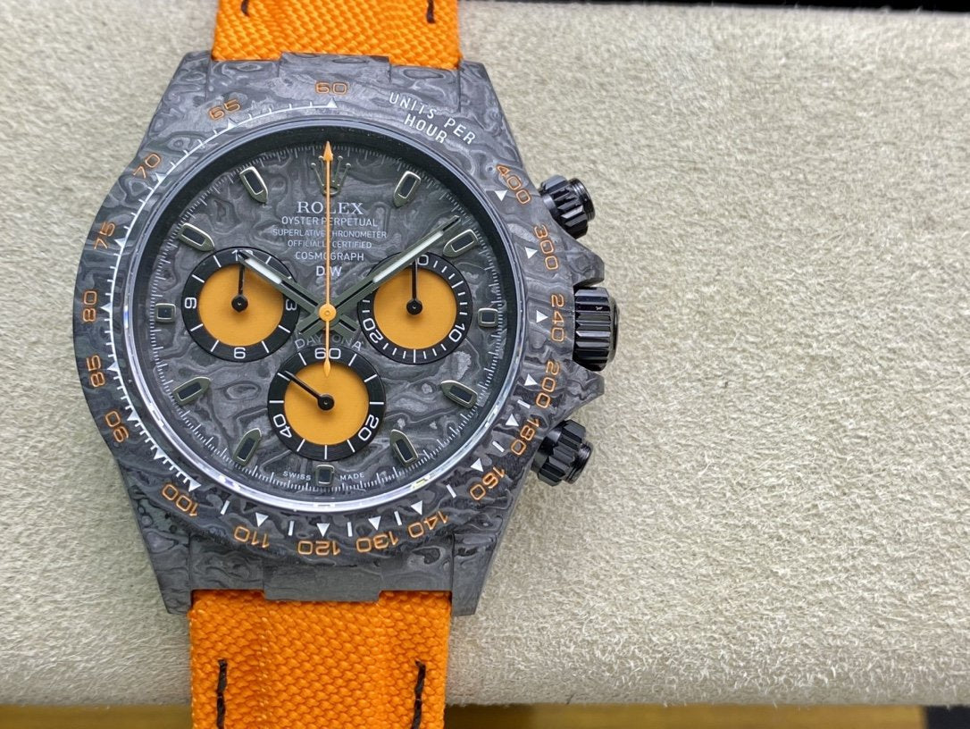 DAYTONA CARBON CASE ORANGE EDITION