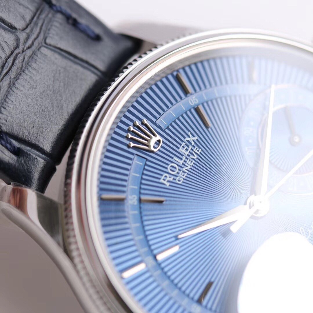 CELLINI DATE WHITE GOLD BLUE DIAL