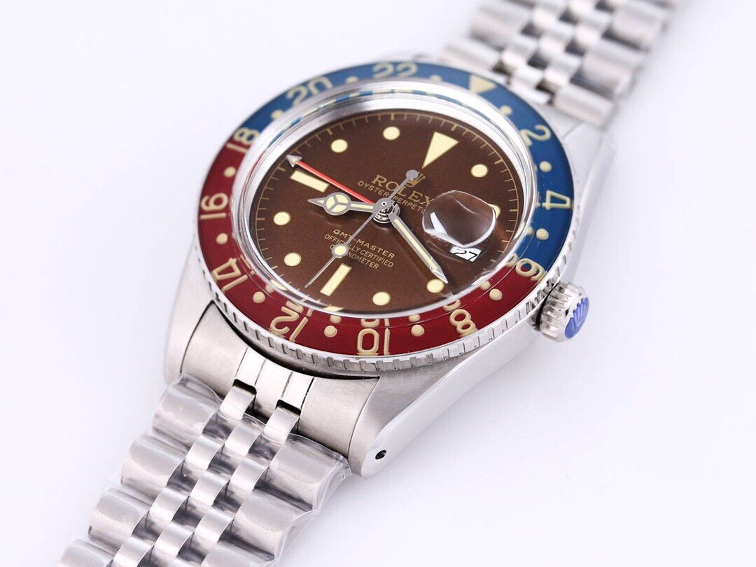 GMT-MASTER VINTAGE PEPSI 40MM BROWN DIAL