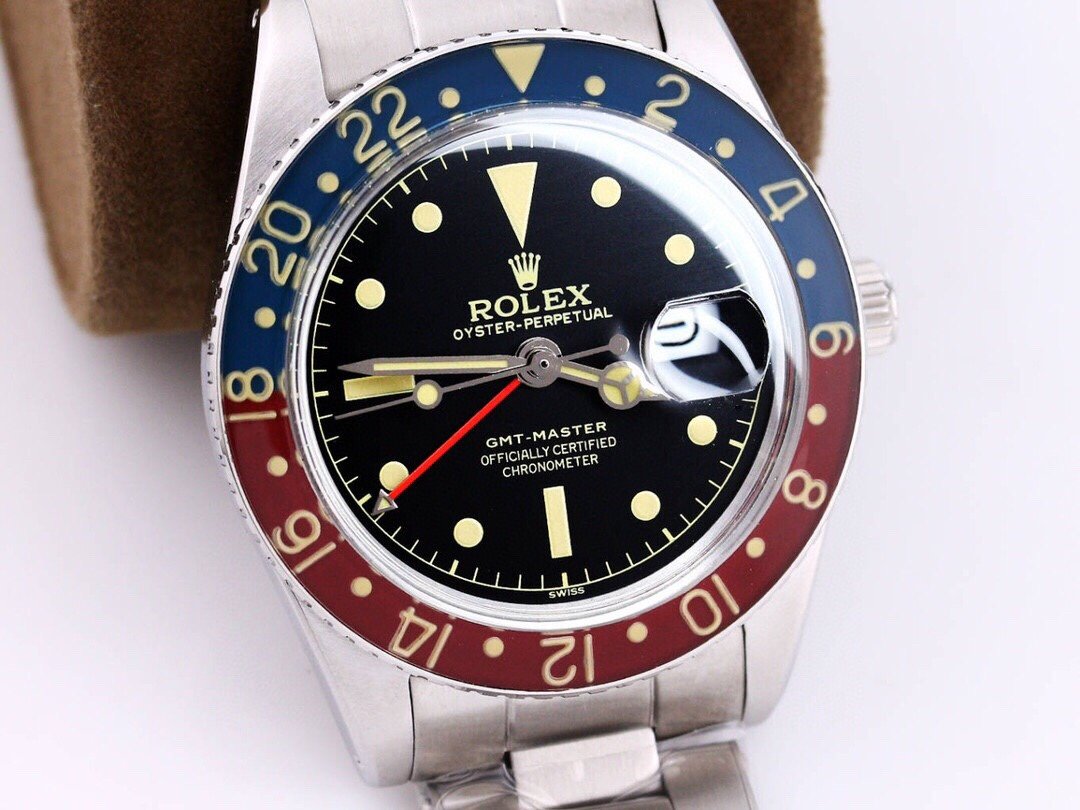 GMT-MASTER VINTAGE PEPSI 40MM BLACK DATE