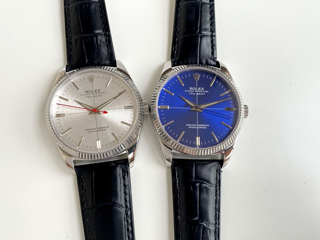 OYSTER PERPETUAL 41 STEEL CASE LEATHER