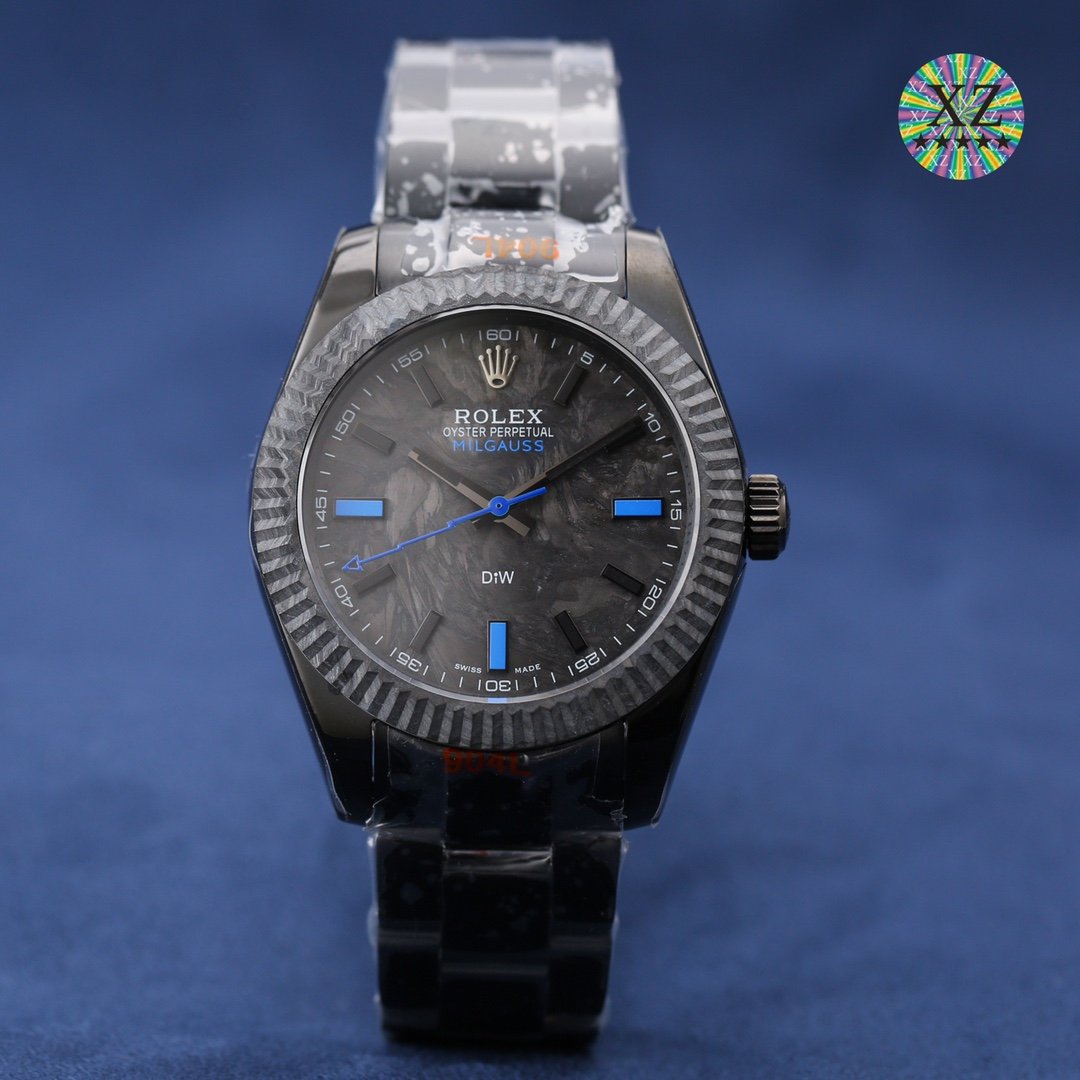 OYSTER PERPETUAL 41 CUSTOM MILGAUSS ALL BLACK LIMITED EDITION