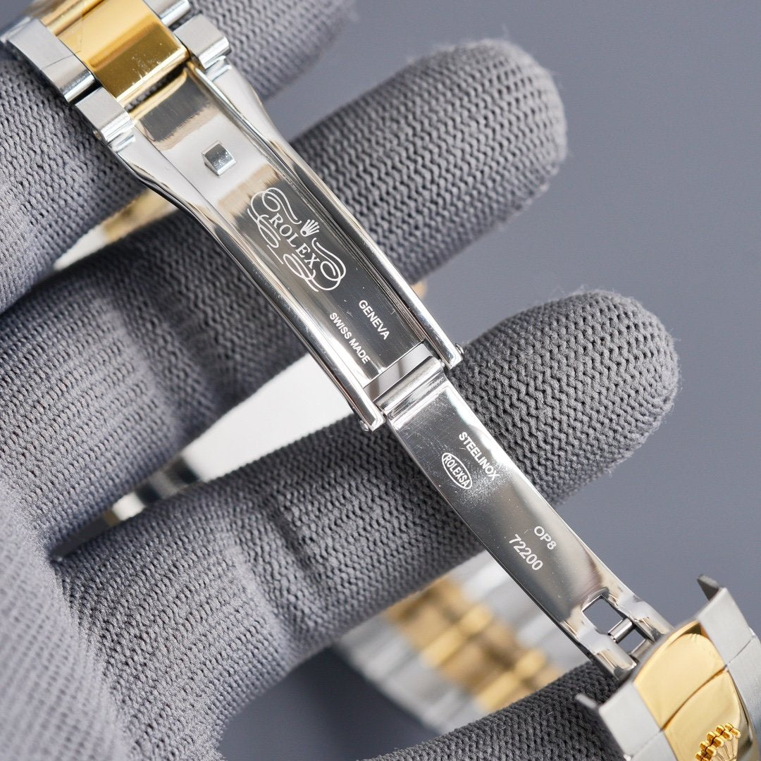 DATEJUST 41MM SMOOTH BEZEL DIAMOND NUMERALS
