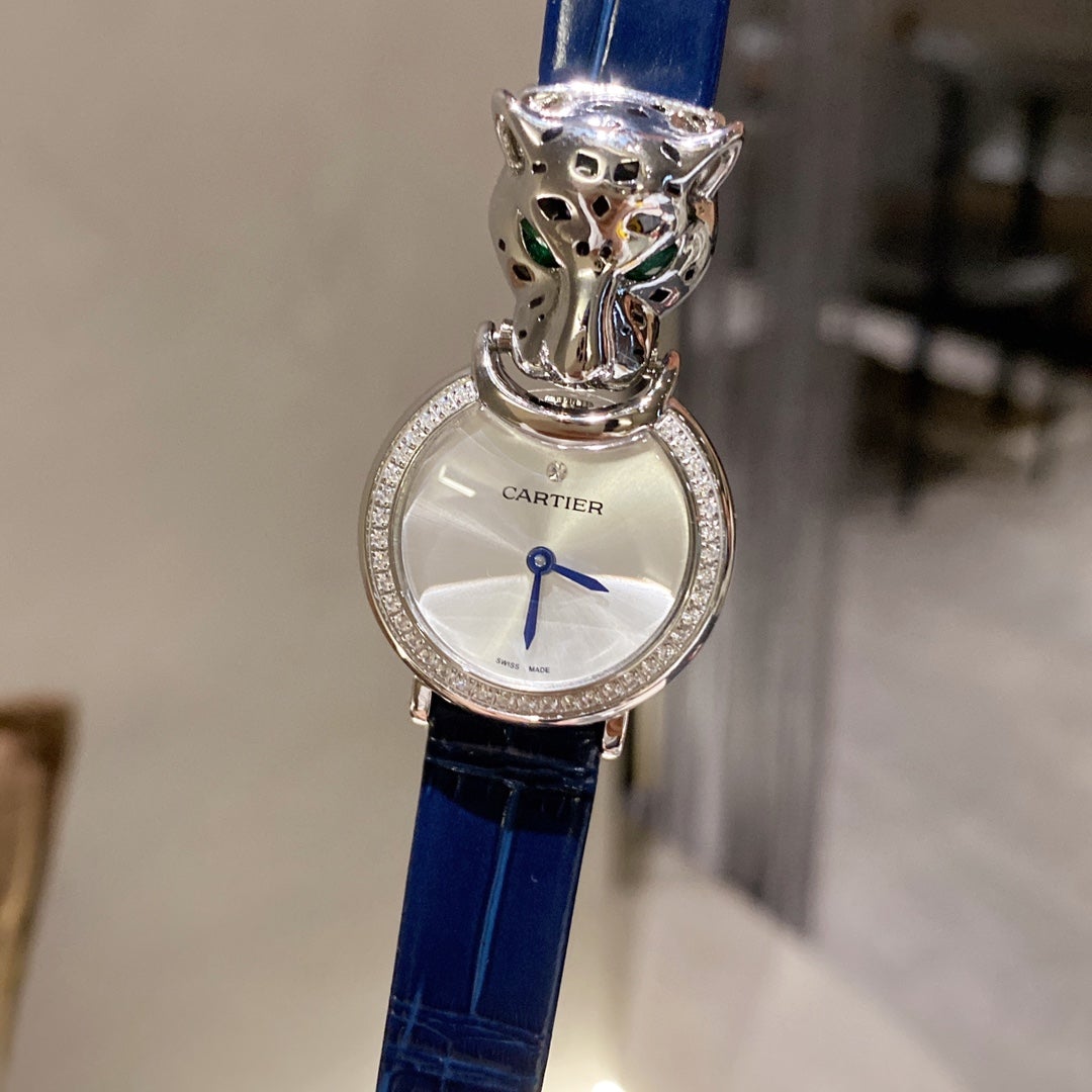 LA PANTHERE 23.6MM QUARTZ SMALL MODEL STEEL