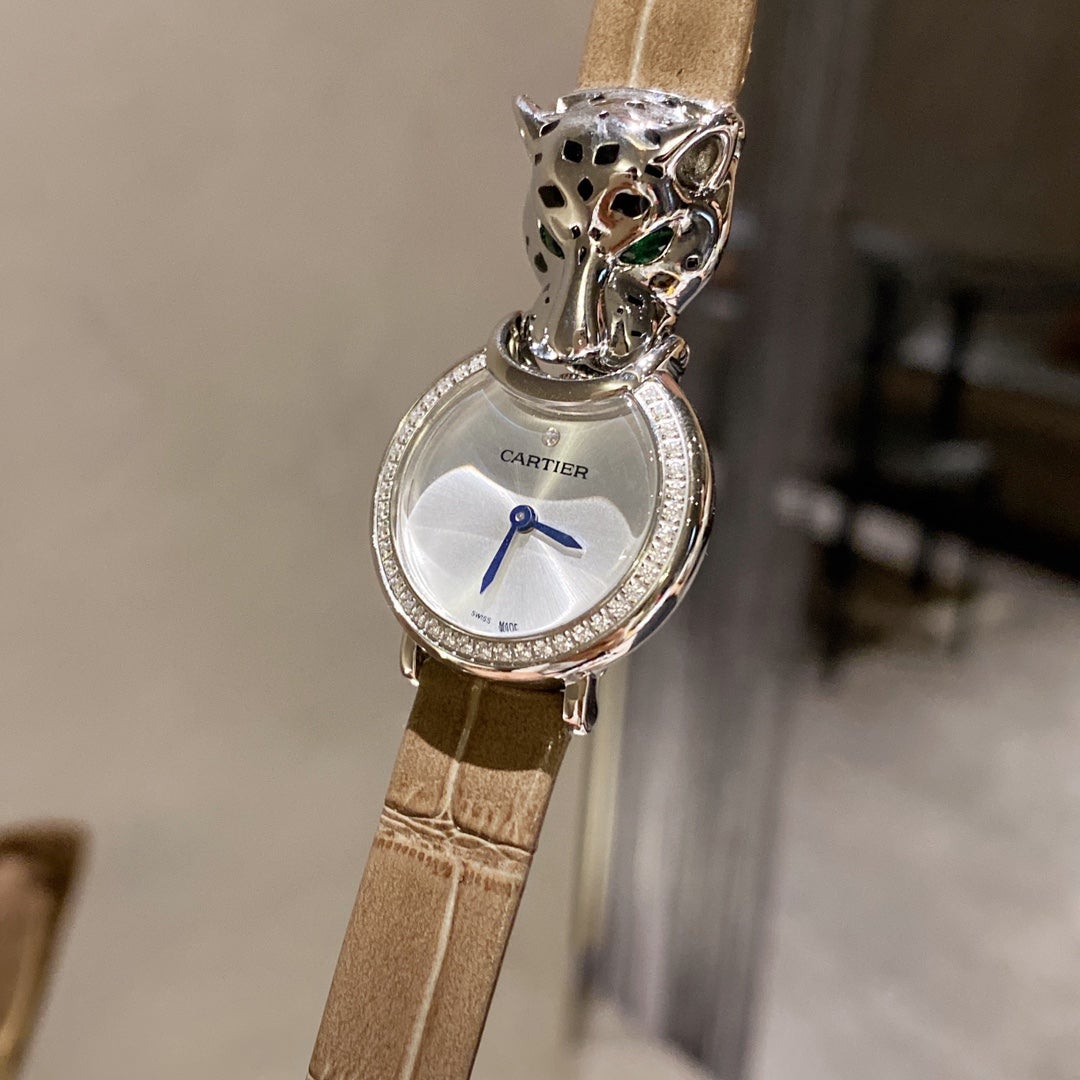 LA PANTHERE 23.6MM QUARTZ SMALL MODEL STEEL