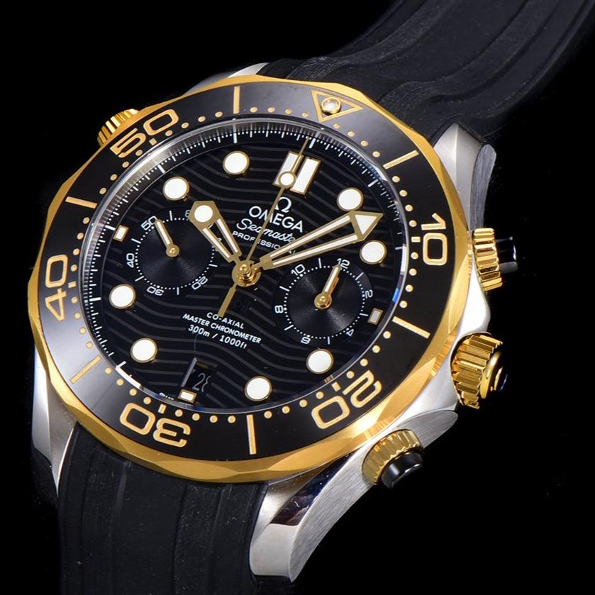 SEAMASTER DIVER 300M CHRONOGRAPH BLACK GOLD