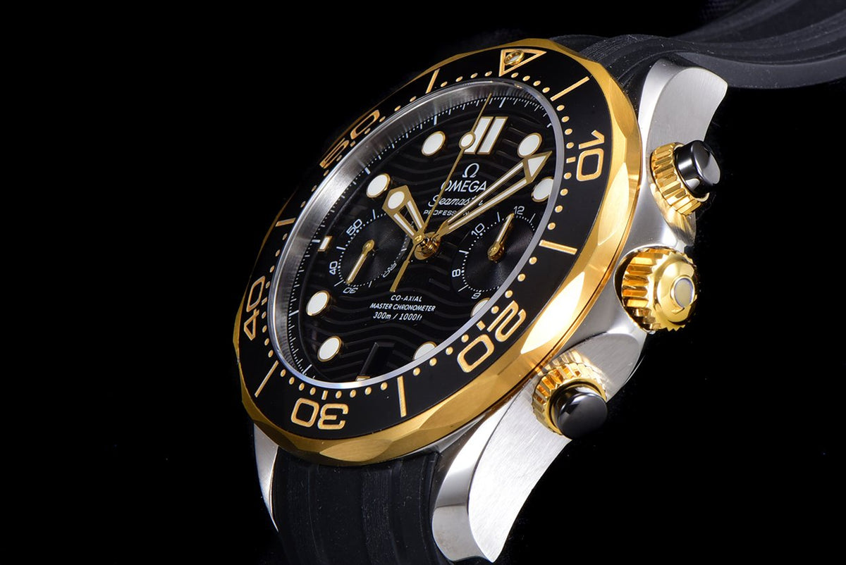 SEAMASTER DIVER 300M CHRONOGRAPH BLACK GOLD