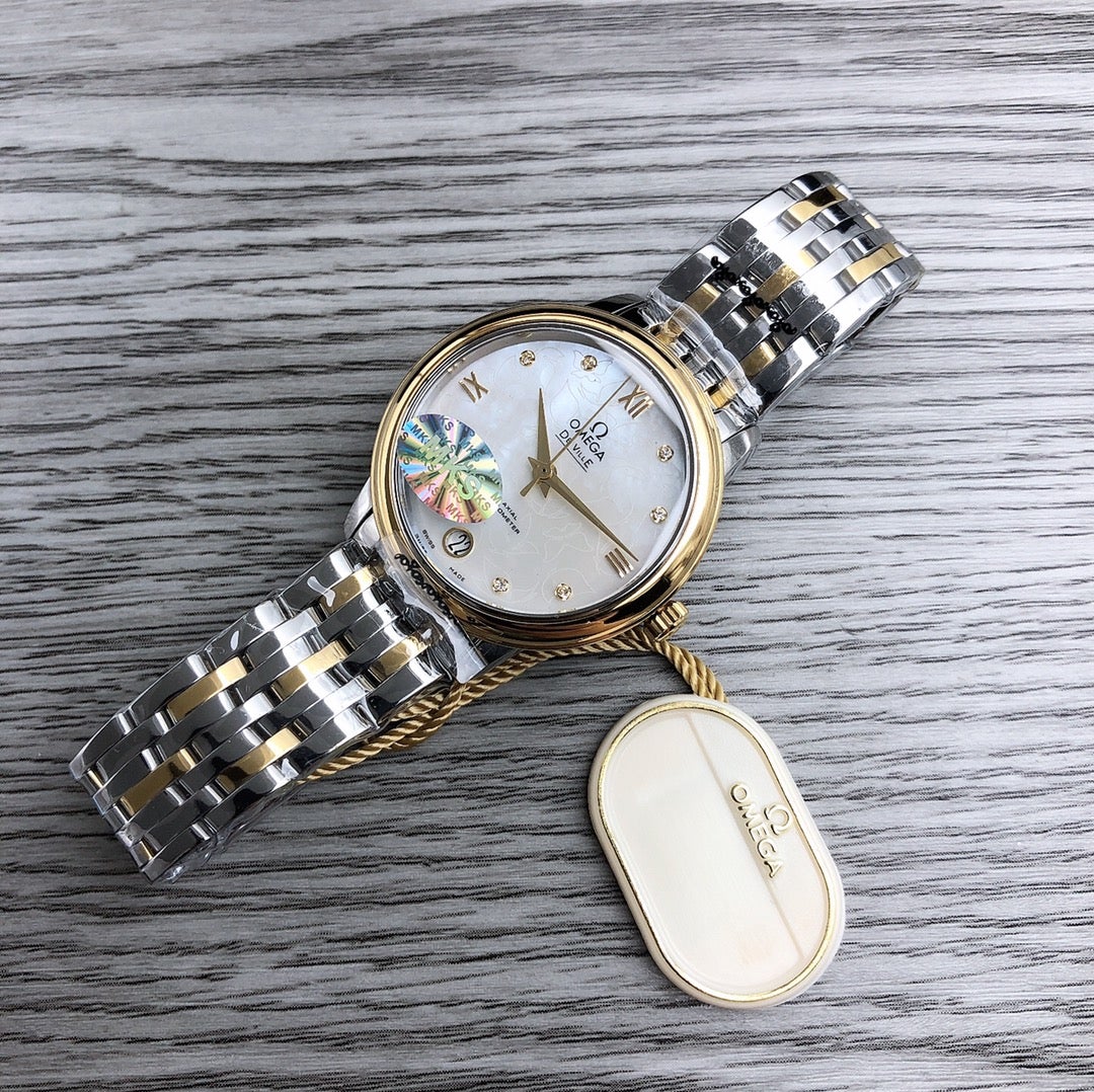 DE VILLE PRESTIGE CO-AXIAL 32.7MM MOP DIAL