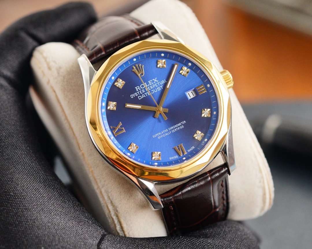 DATEJUST 41MM TWO-TONE DIAMOND NUMERALS