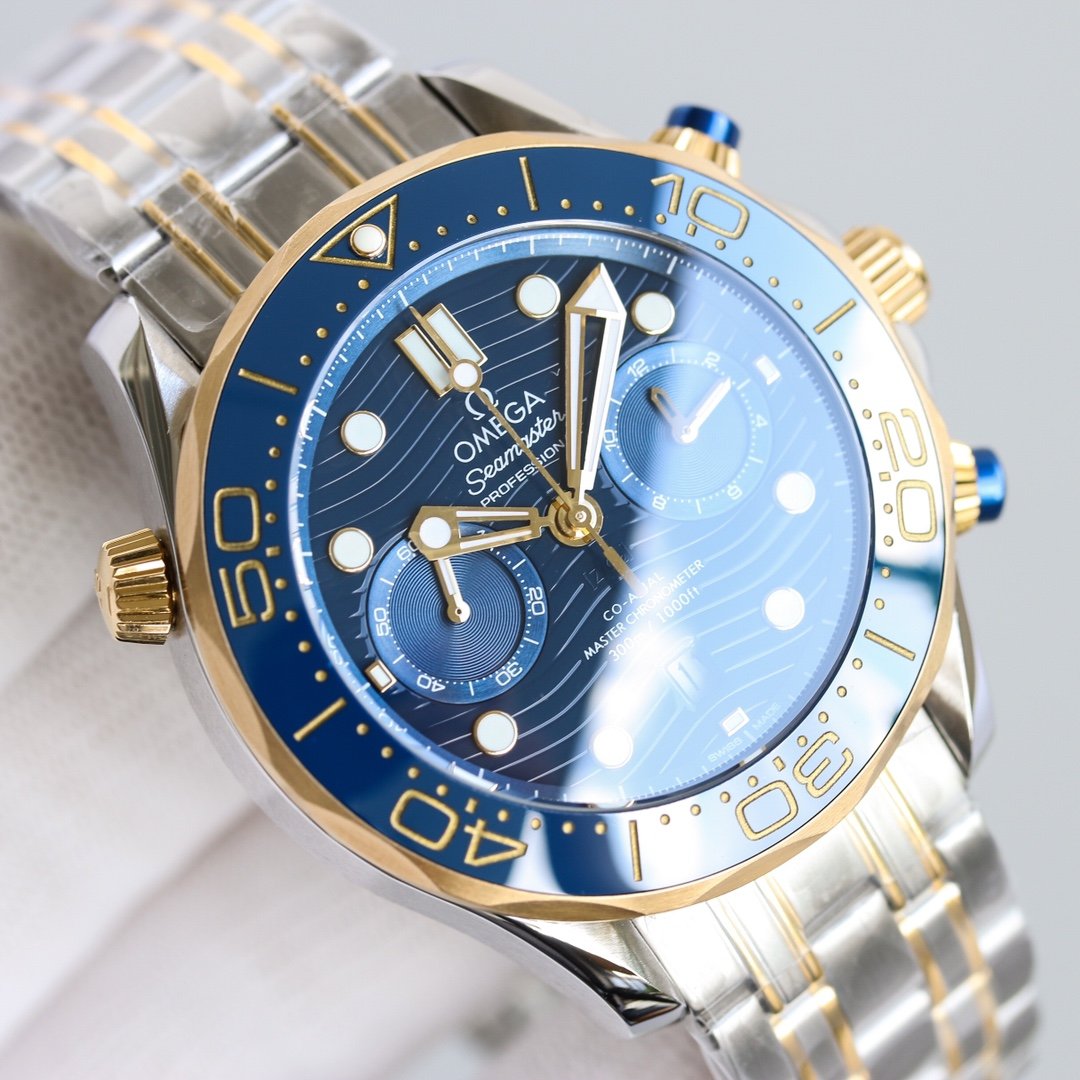 SEAMASTER DIVER 300M CHRONOGRAPH BLUE CERAMIC