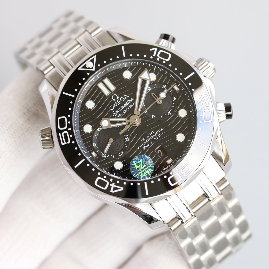 SEAMASTER DIVER 300M CHRONOGRAPH BLACK CERAMIC