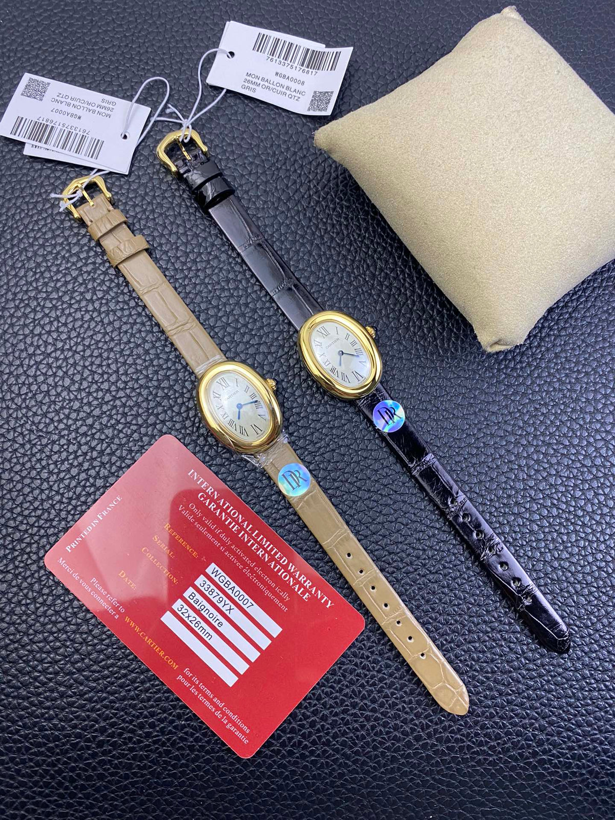 BAIGNOIRE 31MM GOLD CASE WHITE DIAL