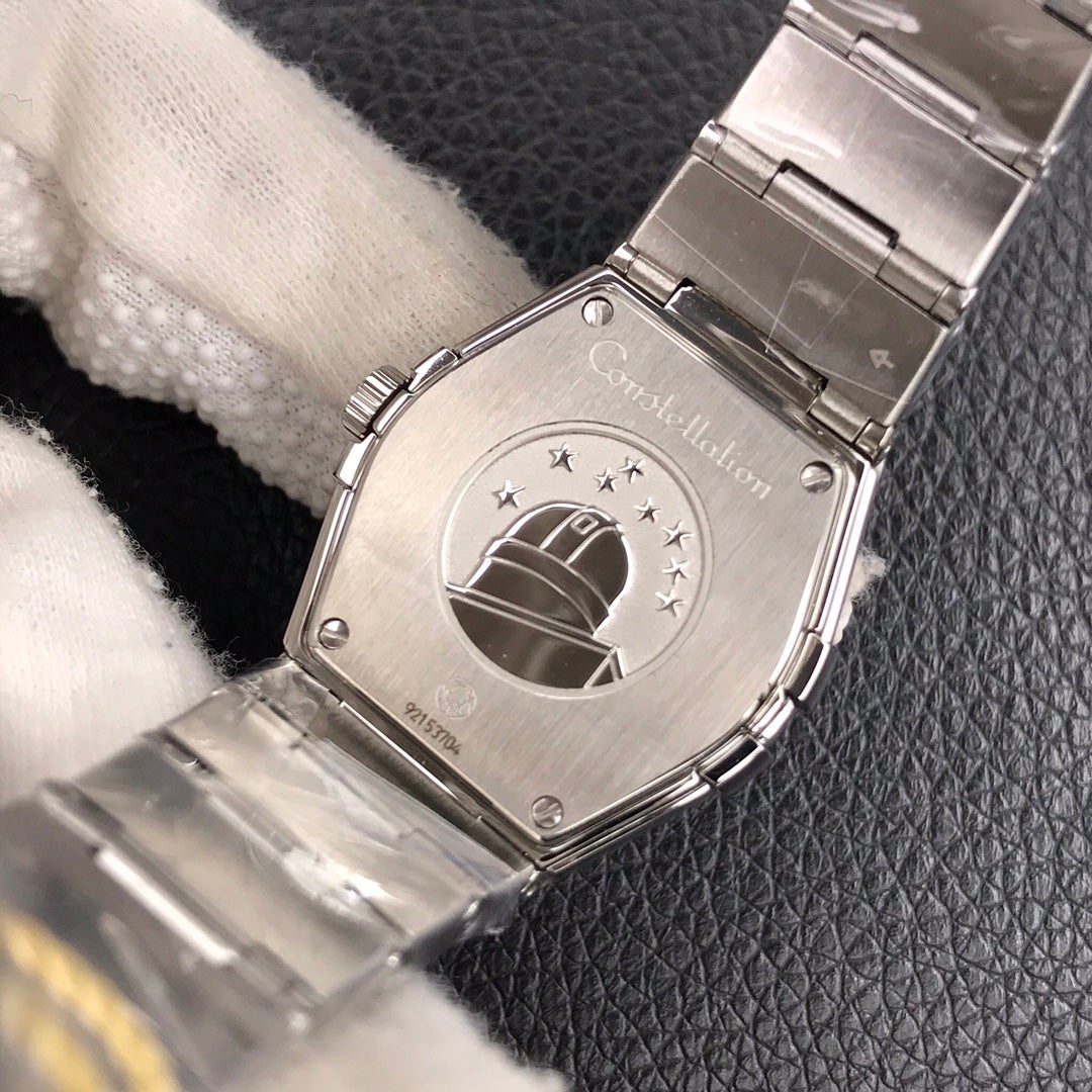CONSTELLATION 27MM QUARTZ STEEL CASE MOP DIAL