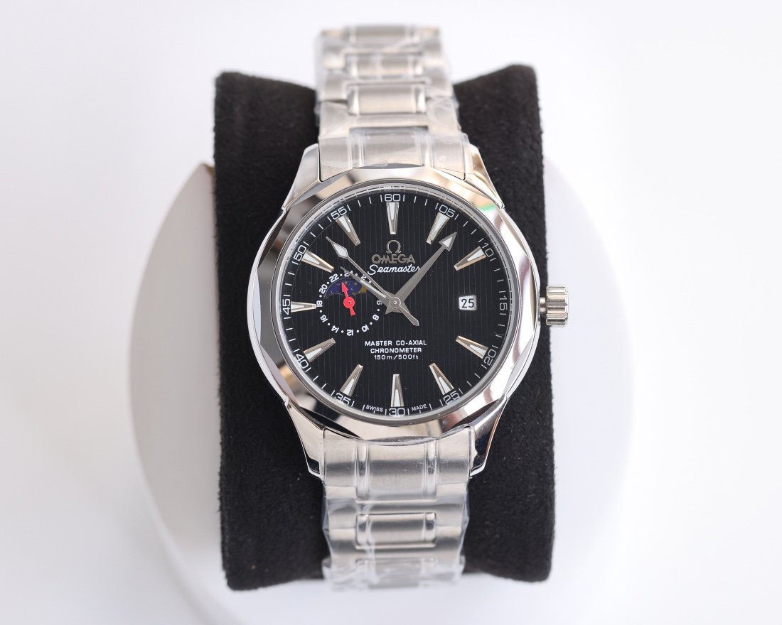 SEAMASTER CHRONOMETER 42MM MOONPHASE STEEL CASE