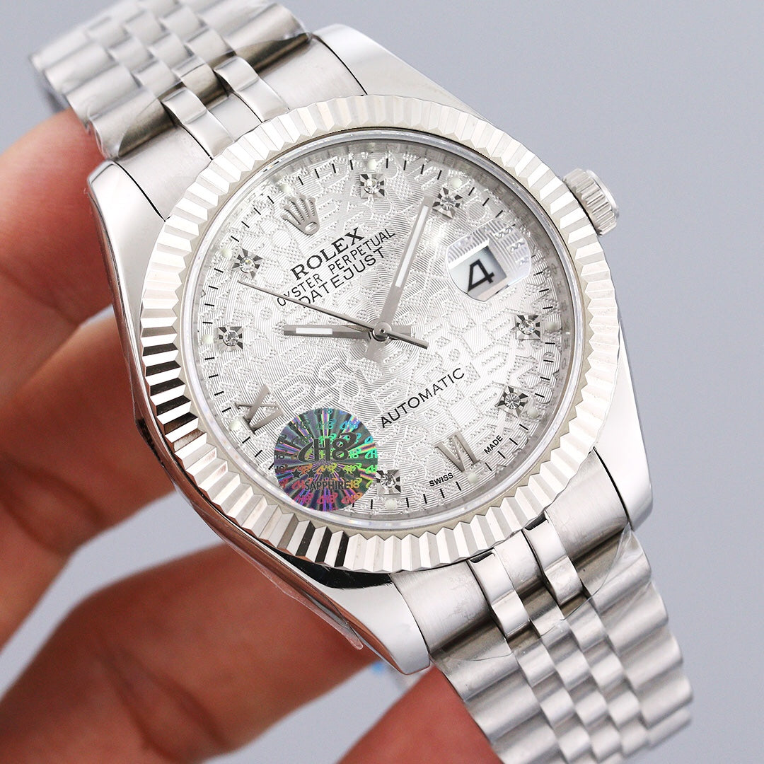 DATEJUST 41M STEEL CASE FLUTED MOTIF DIAL