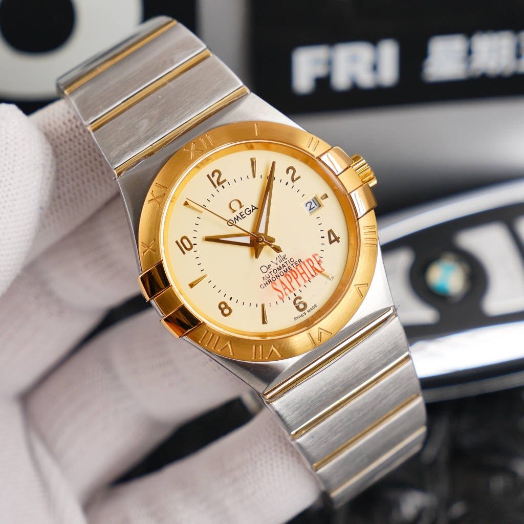 CONSTELLATION 38MM GOLD STEEL