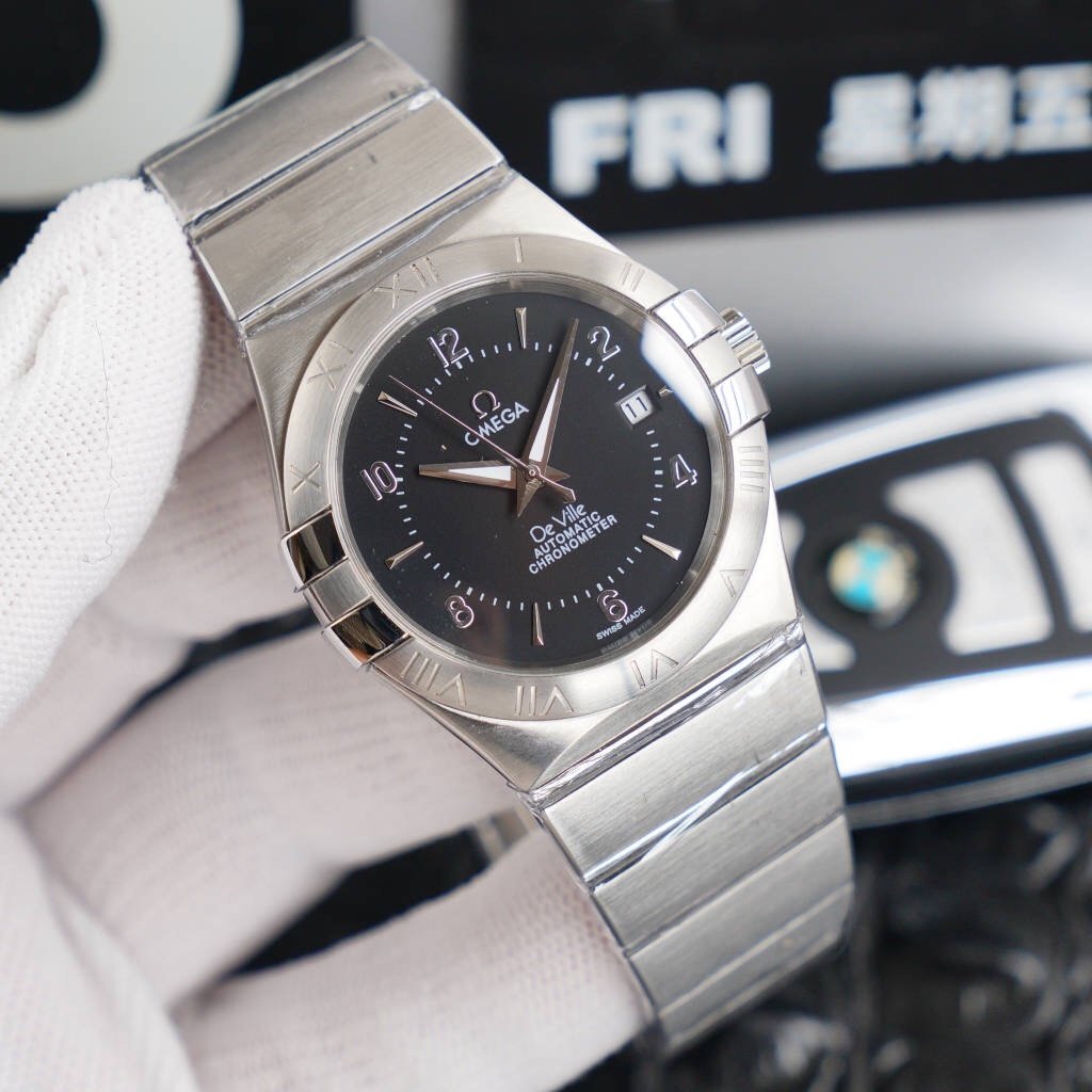 CONSTELLATION 38MM ROSE GOLD STEEL