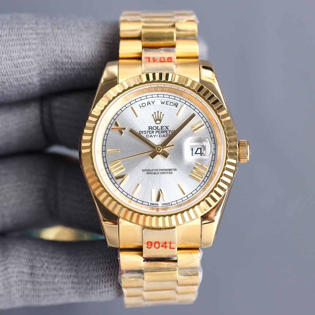 DAY-DATE 40 GOLD CASE JUBILEE BRACELET