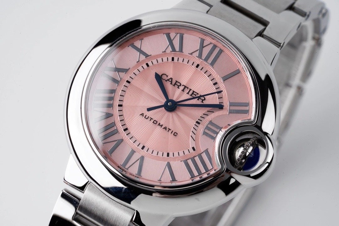 BALLON BLEU 33MM AUTOMATIC PINK DIAL 2021