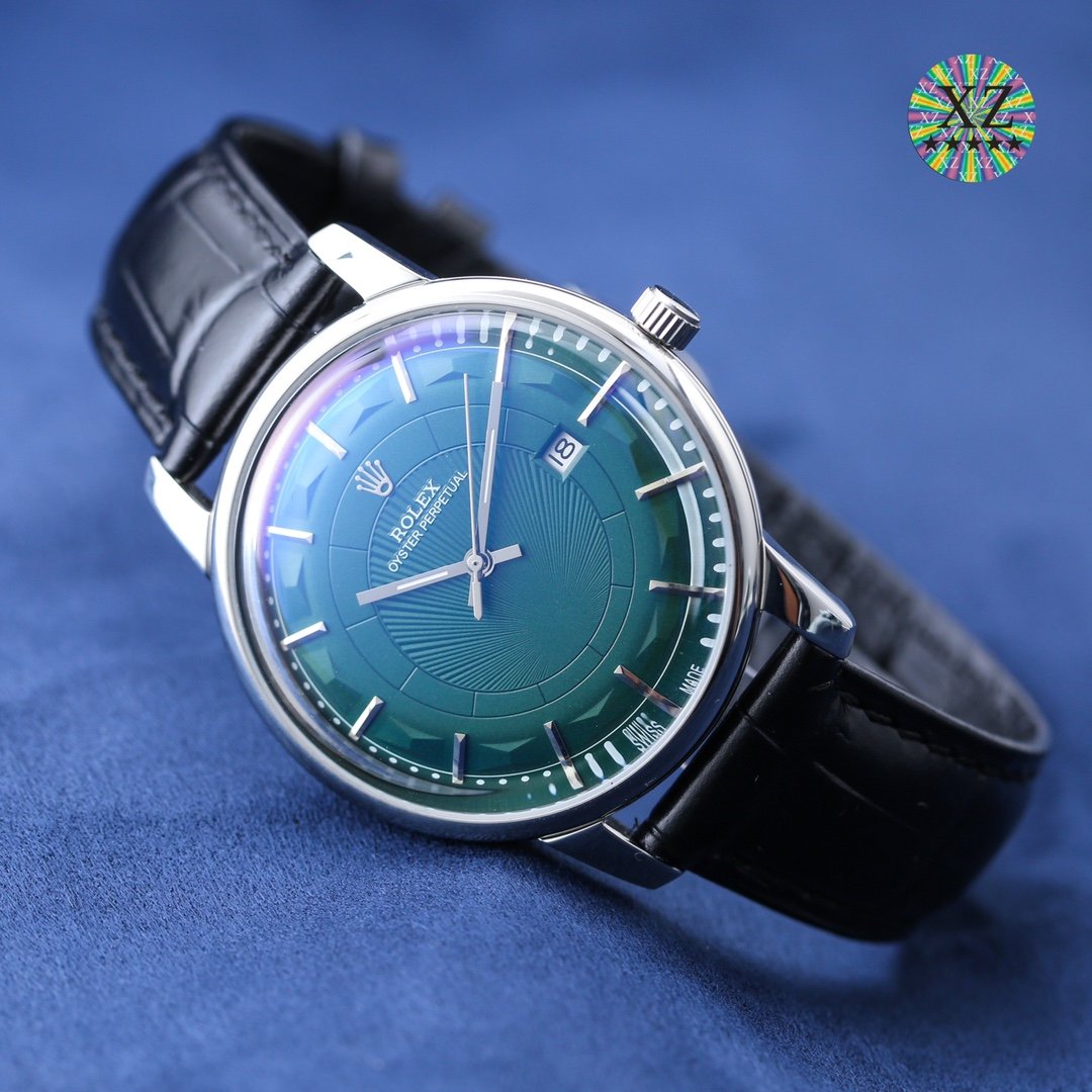 OYSTER PERPETUAL 41MM STEEL CASE GREEN DIAL