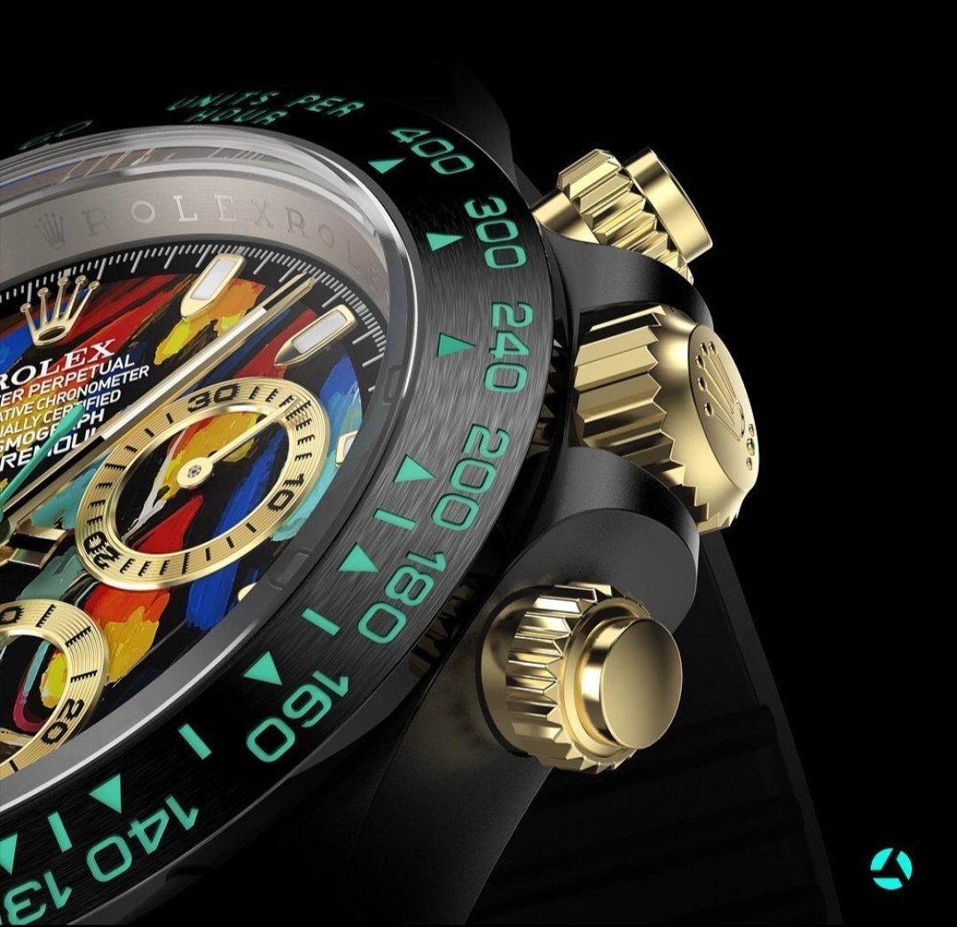 DAYTONA CUSTOM 40MM AET PICASSO BLACK CASE