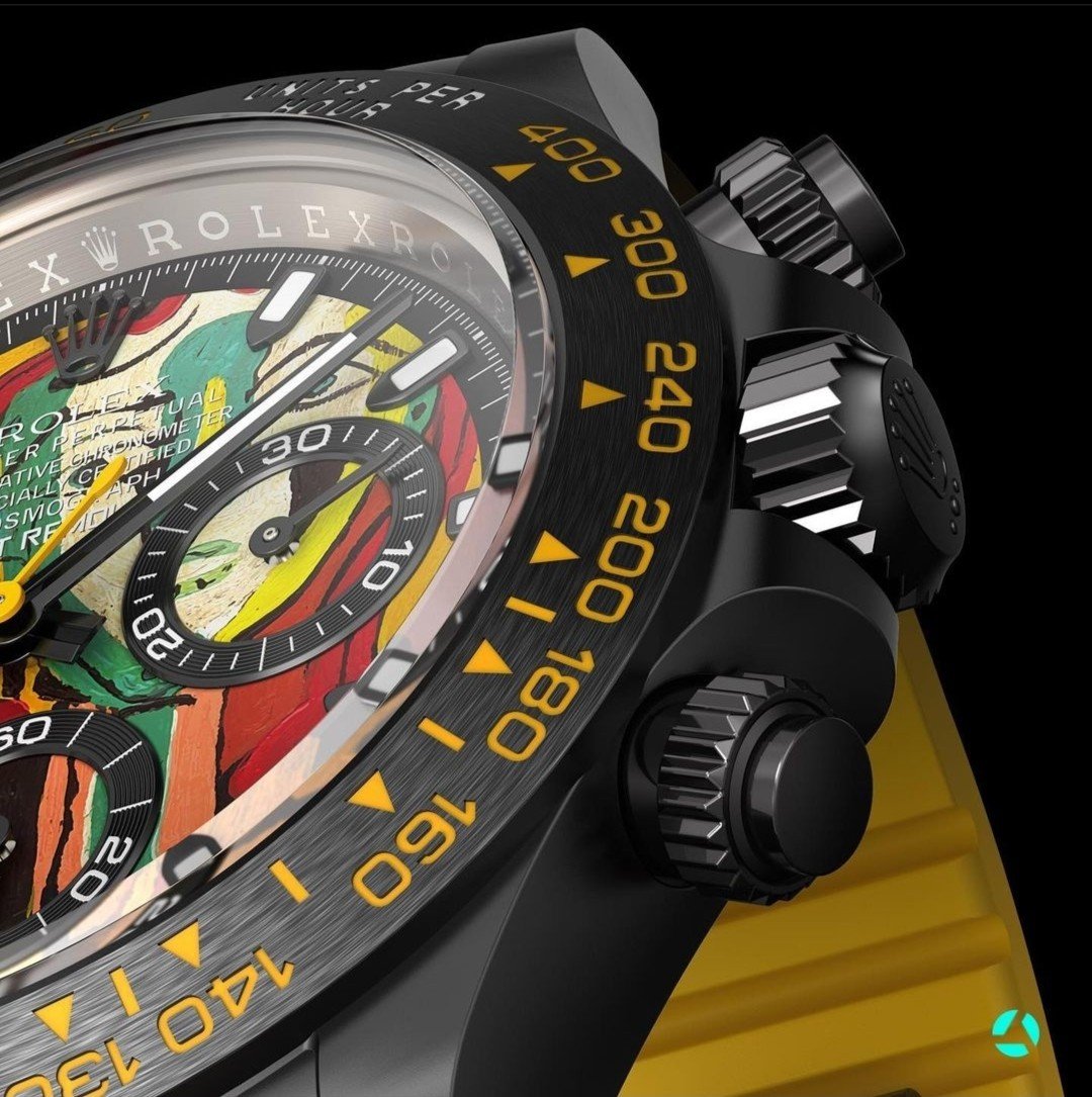 DAYTONA CUSTOM 40MM AET PICASSO YELLOW