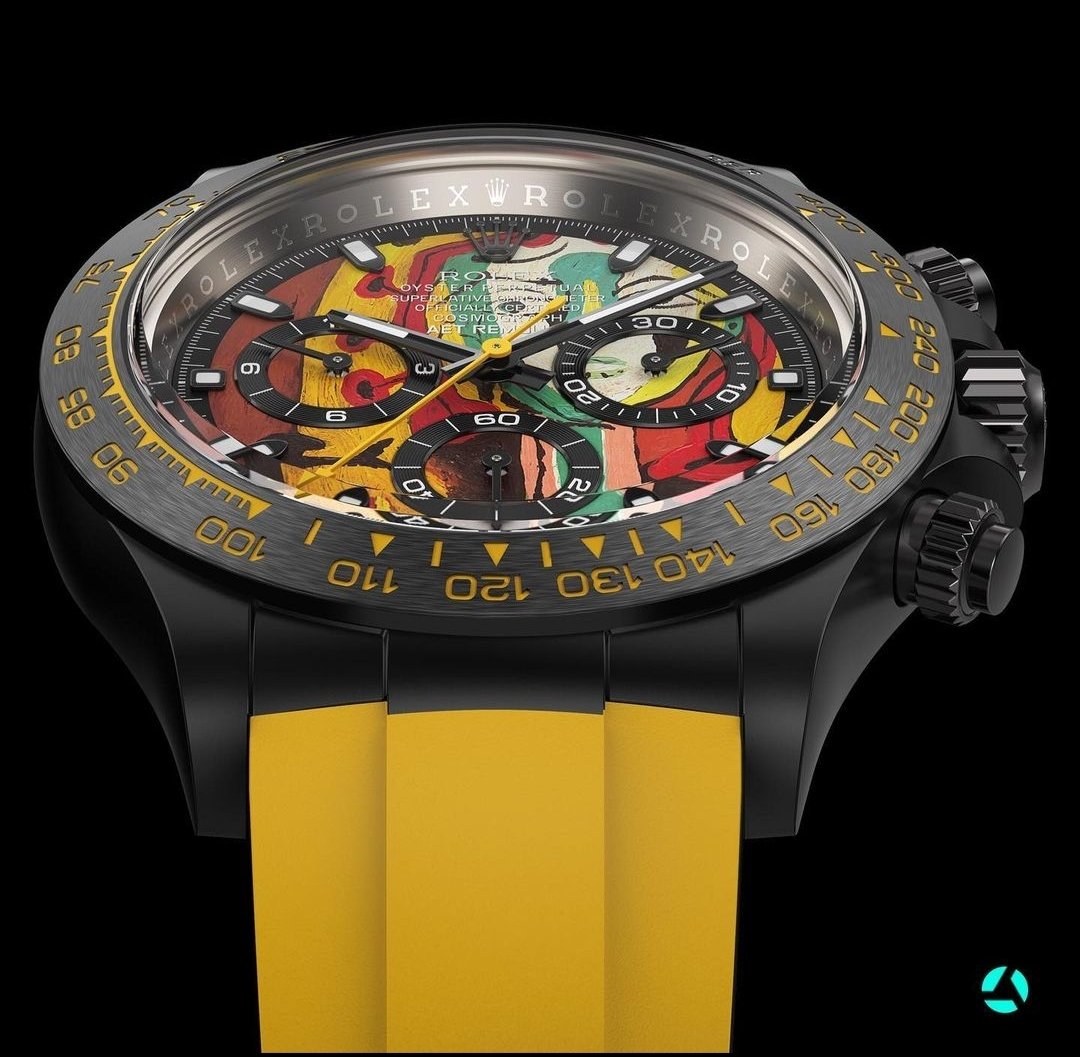 DAYTONA CUSTOM 40MM AET PICASSO YELLOW