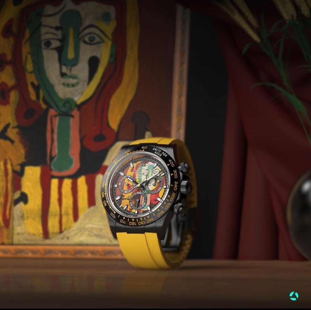 DAYTONA CUSTOM 40MM AET PICASSO YELLOW