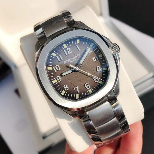 AQUANAUT STAINLESS STEEL BROWN DIAL