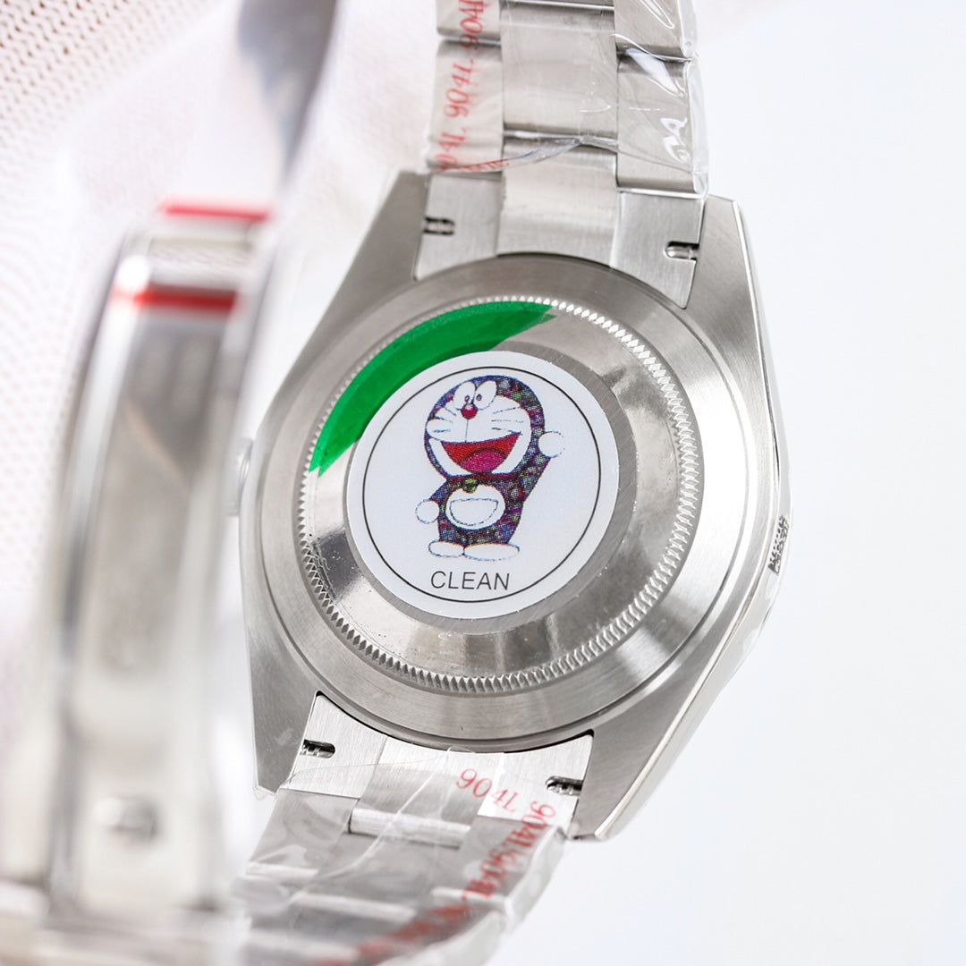 DATEJUST 41MM STEEL CASE GREEN DIAL