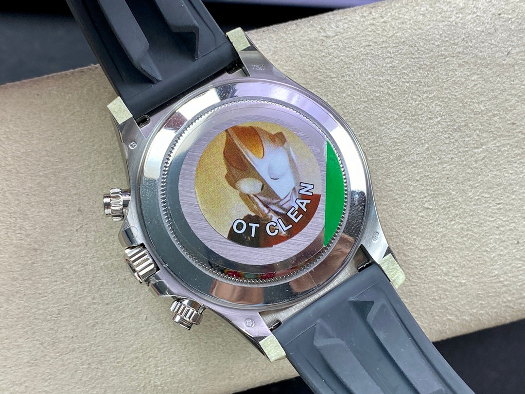 DAYTONA STEEL CASE CERAMIC WHITE MOP DIAMOND NUMERALS