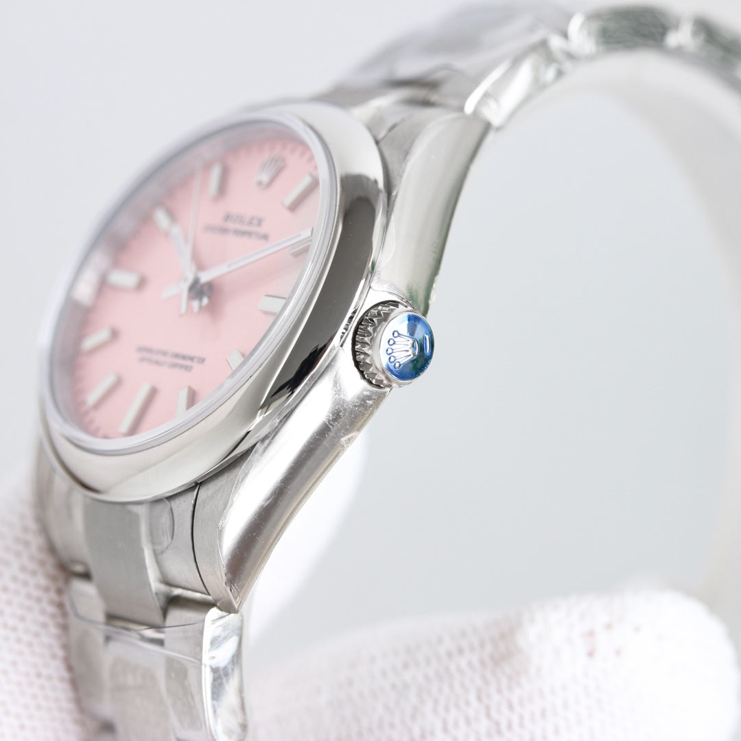 OYSTER PERPETUAL 31MM PINK DIAL