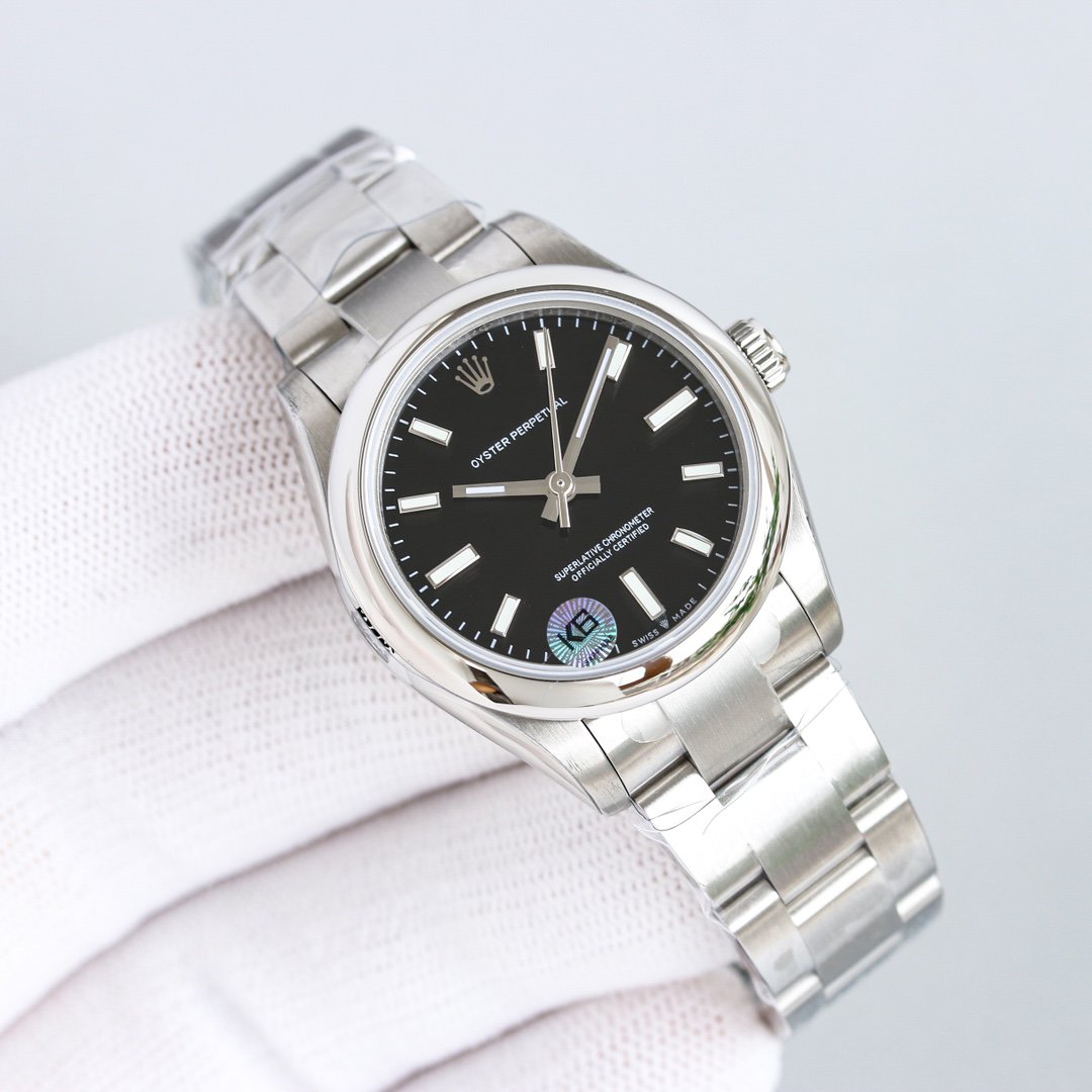OYSTER PERPETUAL 31MM BLACK DIAL