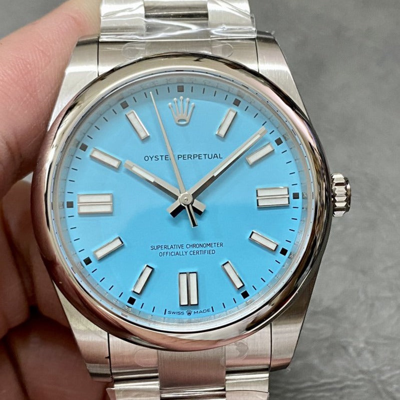 OYSTER PERPETUAL 36MM TURQUOISE BLUE DIAL