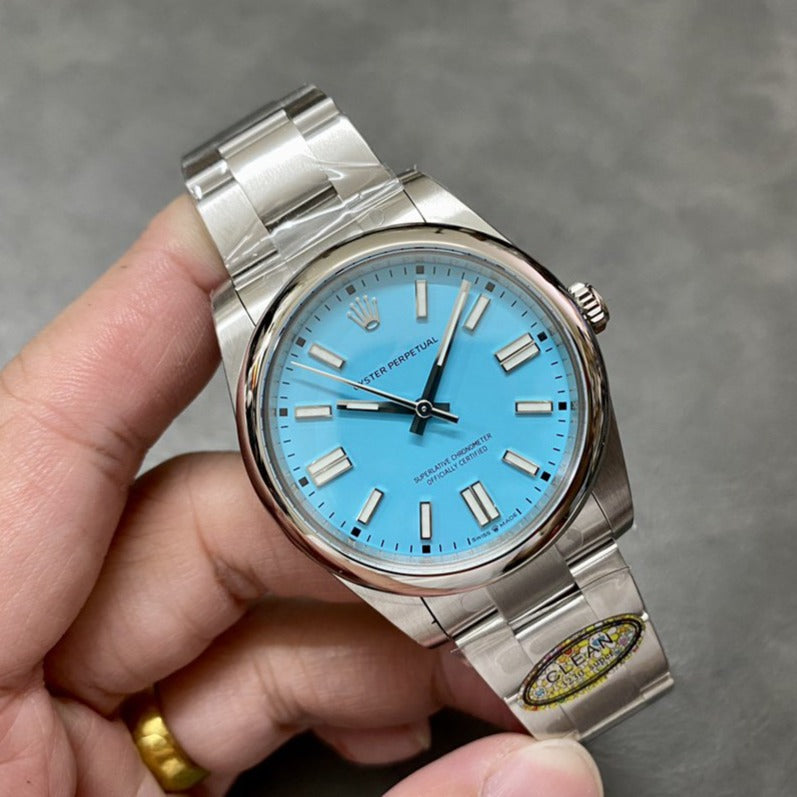 OYSTER PERPETUAL 41MM TURQUOISE BLUE DIAL