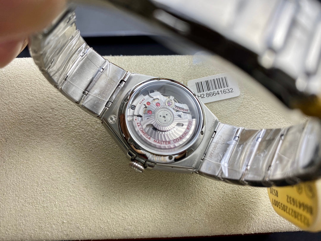 Omega Constellation 29mm Silver Mop Mother Pearl Dial